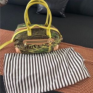 NWT Henri Bendel graphic Satchel undercover brand new